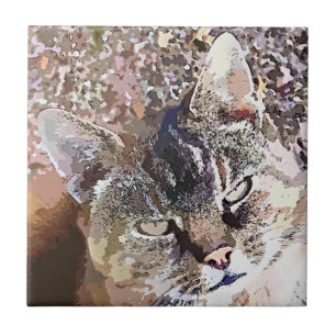 TABBY CAT TILE