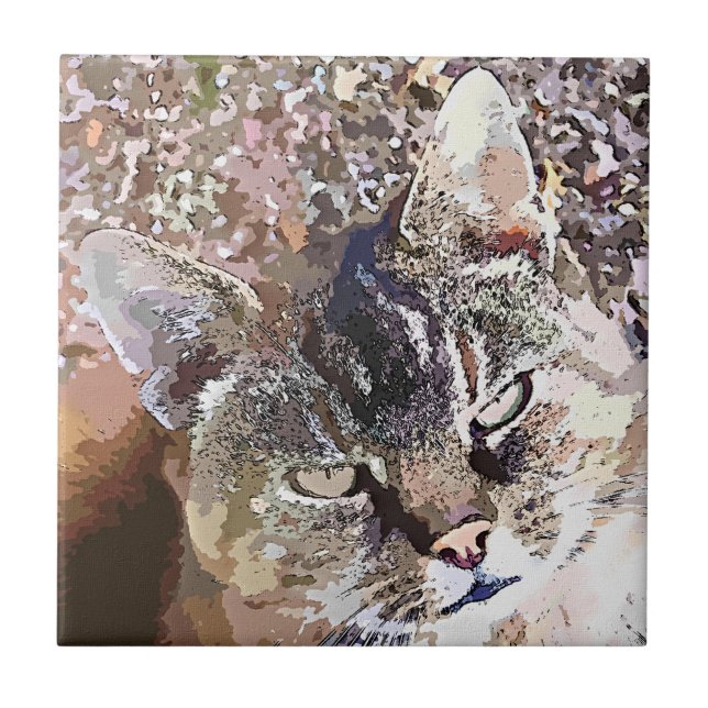 TABBY CAT TILE (Front)