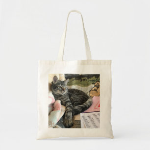 Tabby Cat Tote Bag