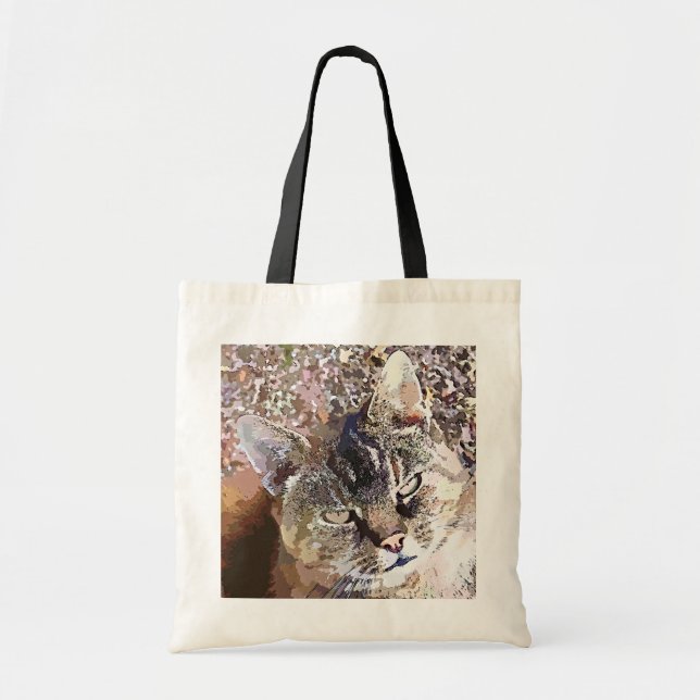 TABBY CAT TOTE BAG (Front)