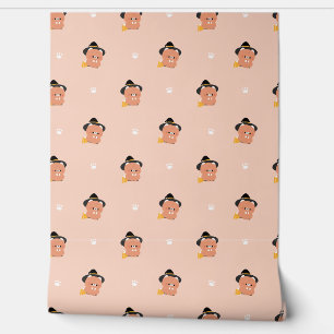 Tabby Cat Witch Wallpaper