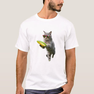 Tabby Disc Golfer T-Shirt