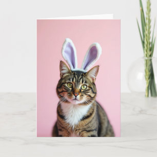 Tabby Ears Portrait Card