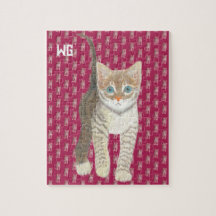 Tabby Kitten Jigsaw