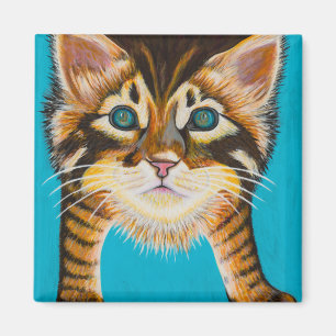 Tabby Kitten Magnet