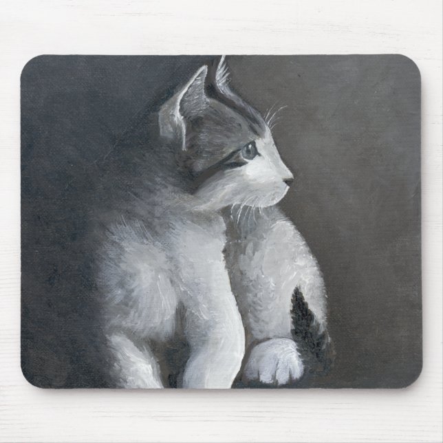 Tabby Kitten Mouse Mat (Front)