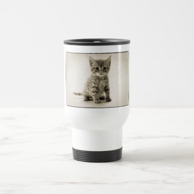 Tabby Kitty Travel Mug (Center)