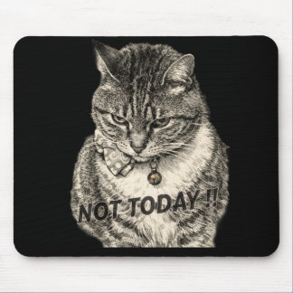 Tabby "Tude "NOT TODAY" Mouse Mat