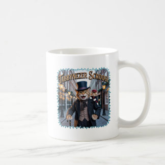 Tabbynezer Scrooge Illustration – Tabby Scrooge Coffee Mug