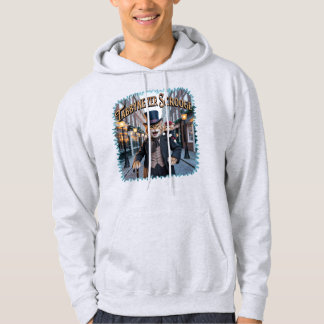 Tabbynezer Scrooge Illustration – Tabby Scrooge Hoodie
