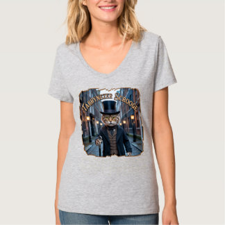 Tabbynezer Scrooge Photographic – Tabby Scrooge T-Shirt