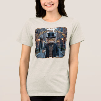 Tabbynezer Scrooge Photographic – Tabby Scrooge Tri-Blend Shirt