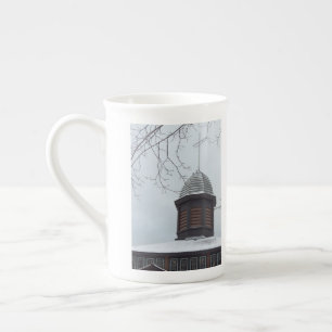Tabernacle Cross in Snow - Martha's Vineyard Bone China Mug