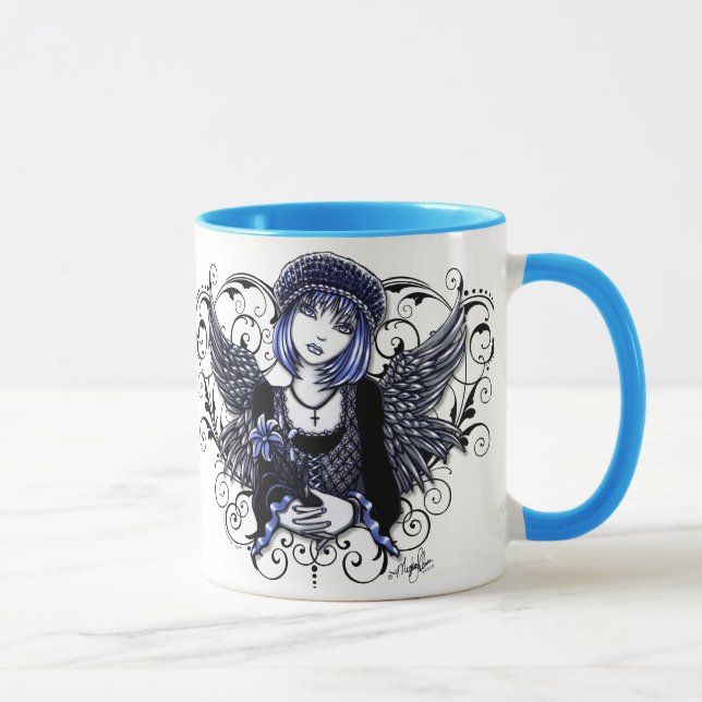 Tabitha Angel Big 15 oz Mug (Right)