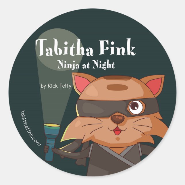 Tabitha Fink Ninja Stickers (Front)
