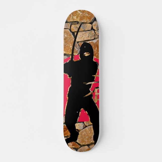 Tabla de Skate Guerrero Ninja Skateboard (Front)