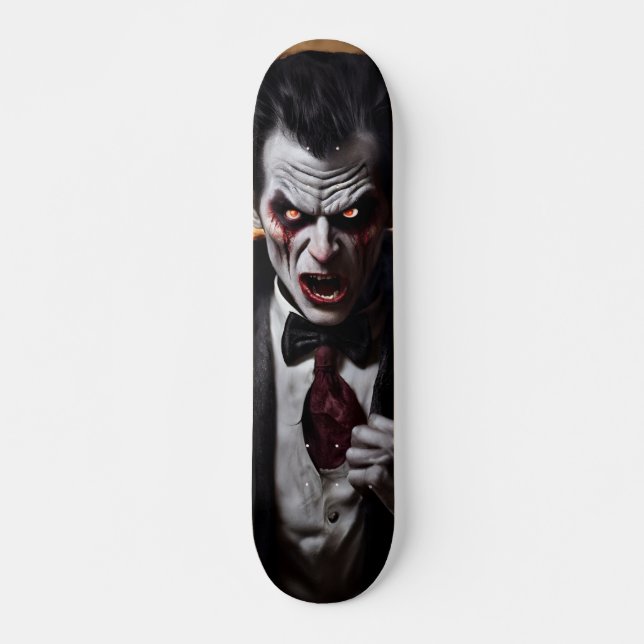 Tabla de Skate Hombre Vampiro de Miedo Skateboard (Front)