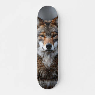 Tabla de skate Lobo Gris Alfa Observante Skateboard