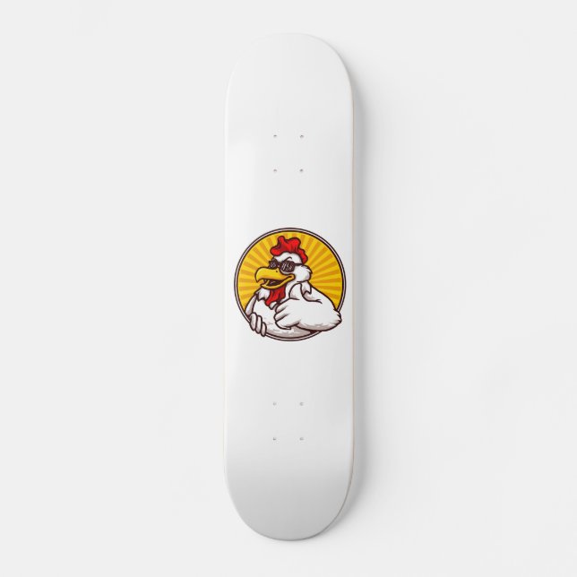 Tabla de skate mister pollo skateboard (Front)