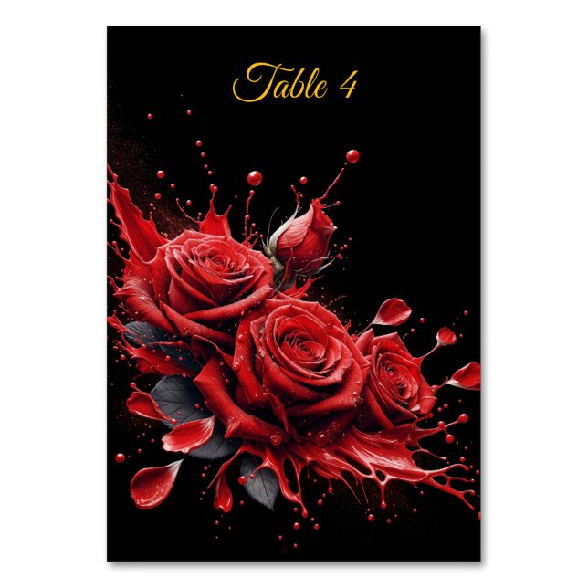 Table 4 Card (Front)