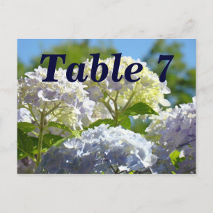Table 7 cards Table Number cards Weddings Parties