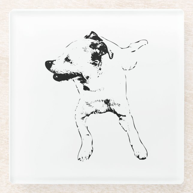Table Buddy With Spark Glass Coaster (Front)