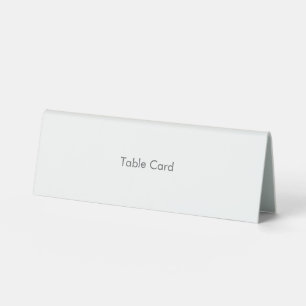 Table Card
