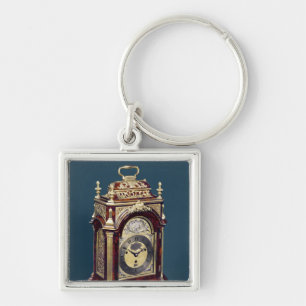 Table clock, c.1750 key ring