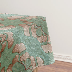 Table Cloth with Gingko leaf Design