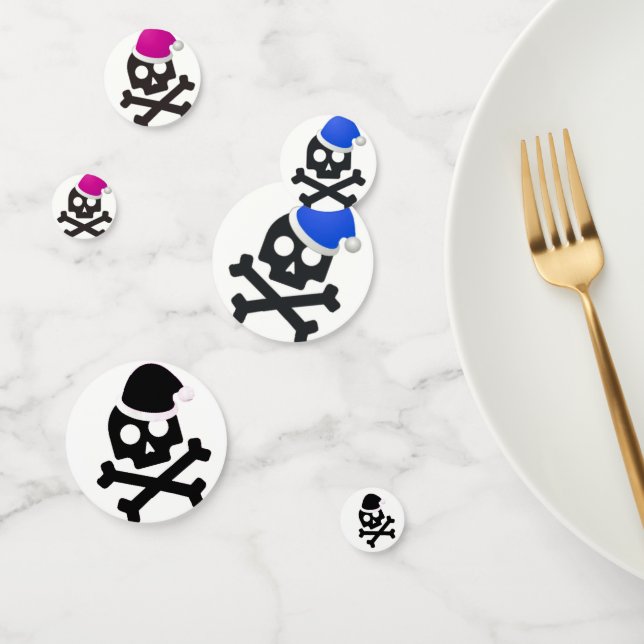 Table Confetti Skull (Group)