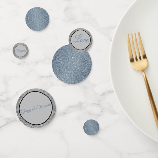 Table Confetti-Wedding Glitter Mix Confetti (Group)