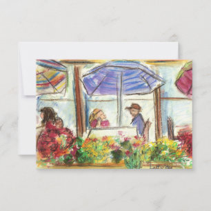 Table for Two Invite Cards (Pike Place Market)