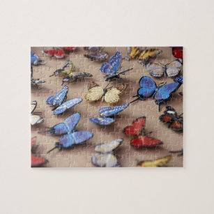 Table full of butterflies jigsaw puzzle