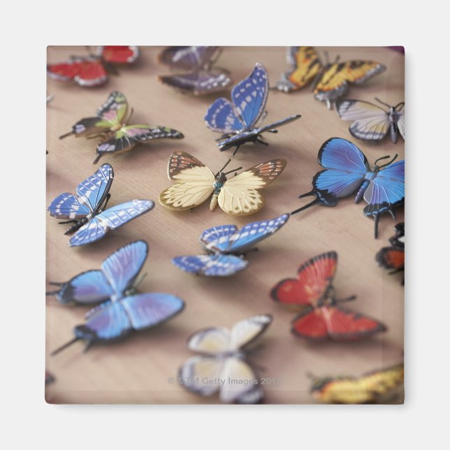 Table full of butterflies magnet (Front)