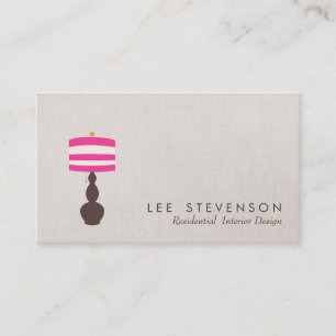 Table Lamp Business Card