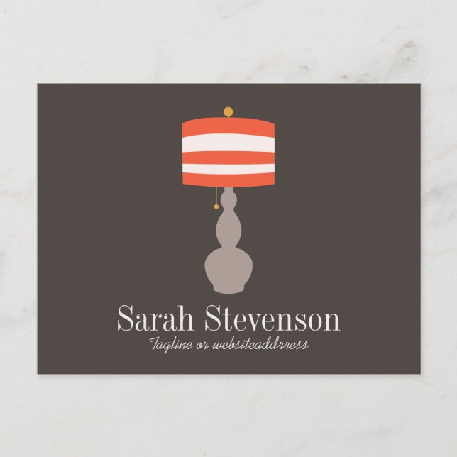 Table Lamp Postcard (Front)