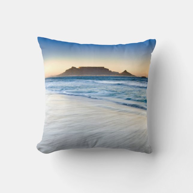 Table Mountain Across Table Bay Cushion (Front)