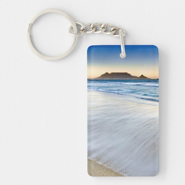 Table Mountain Across Table Bay Key Ring (Front)