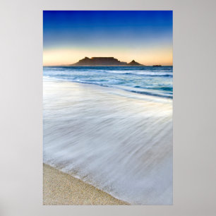 Table Mountain Across Table Bay Poster