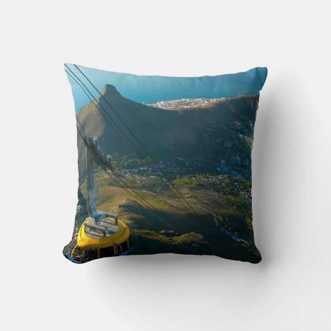 Table Mountain Cable Car, Cape Town Cushion (Front)