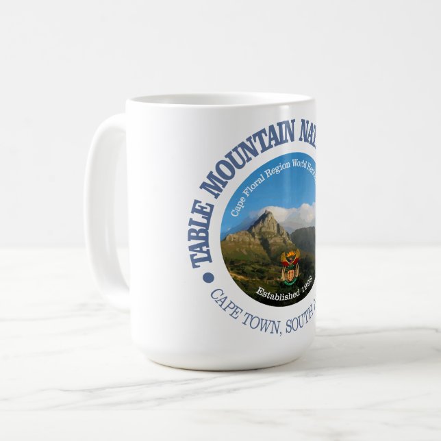 Table Mountain National Park Coffee Mug (Front Left)