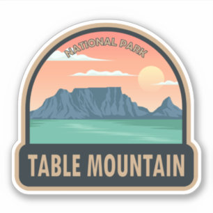 Table Mountain National Park South Africa Vintage