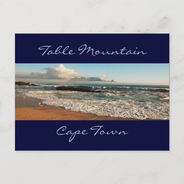 Table Mountain postcards - customise (Front)