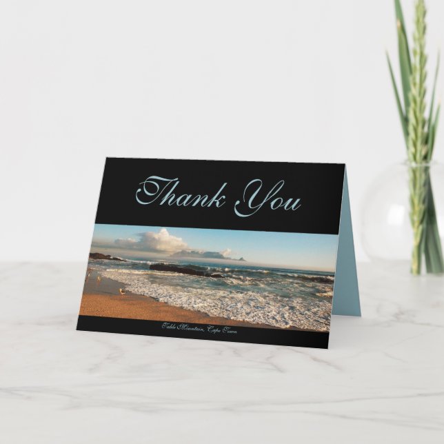 Table Mountain postcards - customise it! (Front)