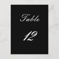 Table Number 12