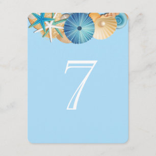 Table Number Card-7