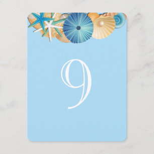 Table Number Card-9