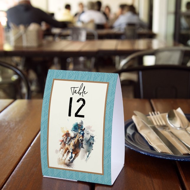 Table Number Derby Horses and Jockeys (Insitu(Restaurant))