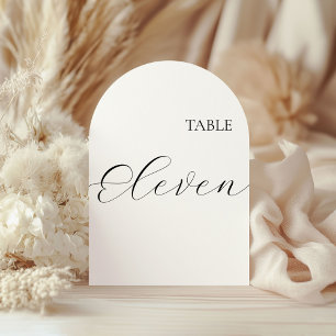 Table Number Eleven Card