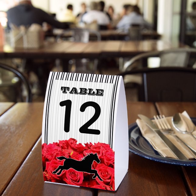 Table Number Racehorse and Roses (Insitu(Restaurant))